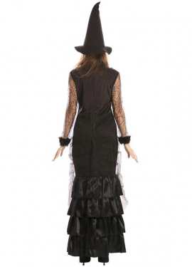 Fato de bruxa elegante para mulheres Fato de bruxa elegante para mulheres