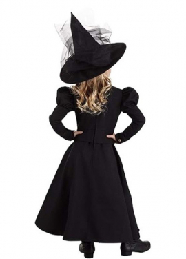 Disfraz de Bruja Negra para niña