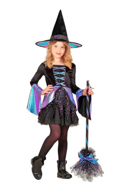Hexenkostüm für Mädchen