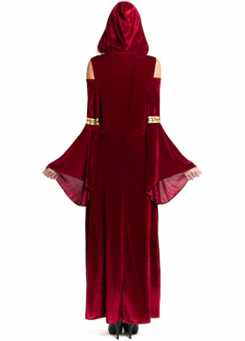 Costume de prêtresse sorcière pour femme
