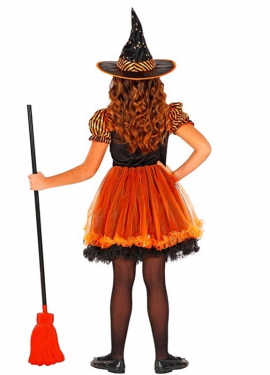 Fato de Bruxa Abóbora para Meninas Fato de Bruxa Abóbora para Meninas