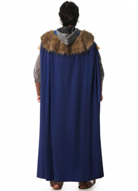 Blue Medieval Knight Costume for Men Blue Medieval Knight Costume for Men