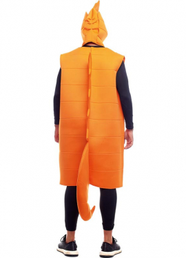 Orange Seahorse Costume for Adults Orange Seahorse Costume for Adults