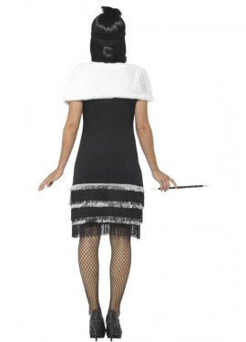 Disfraz de Cabaretera fucsia para mujer