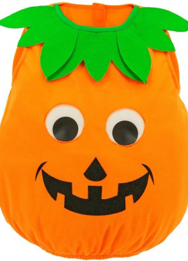 Disfraz de Calabaza sonriente para bebé