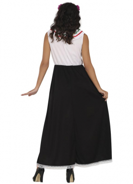 Calavera Catrina Skull Costume for Women Calavera Catrina Skull Costume for Women