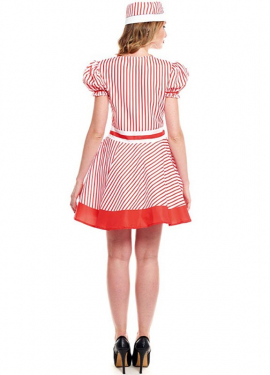 1950s Pin-Up Waitress Costume for Women 1950s Pin-Up Waitress Costume for Women