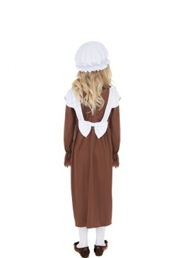 Disfraz de Campesina Victoriana para niña