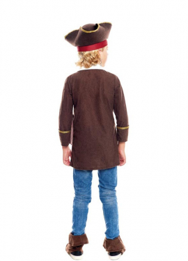 Fato de capitão pirata para menino