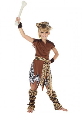 Costume da Cavernicolo per bambina