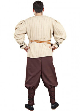 Beige Medieval Hunter costume for men Beige Medieval Hunter costume for men