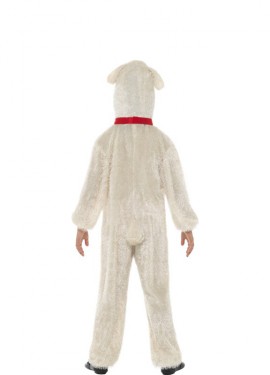 Disfraz de cordero/oveja para niños talla única 3-8 años