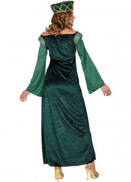 Fato de Lady Eleonora medieval para mulher Fato de Lady Eleonora medieval para mulher