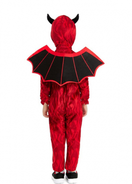 Red Devil Costume with Headband and Wings for Baby and Child Red Devil Costume with Headband and Wings for Baby and Child
