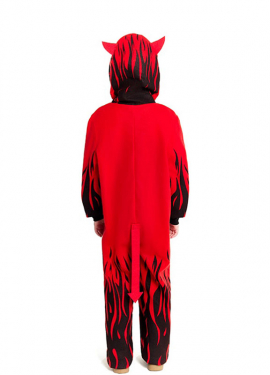 Fato de Diabo em Chamas para Meninos