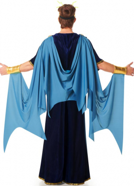 Hades Greek God Costume with Cape for Men Hades Greek God Costume with Cape for Men