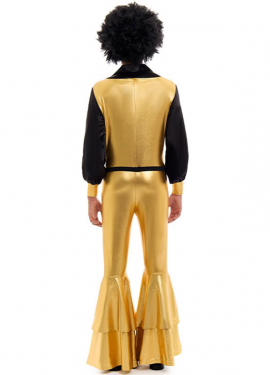 Costume Disco Doré pour Homme