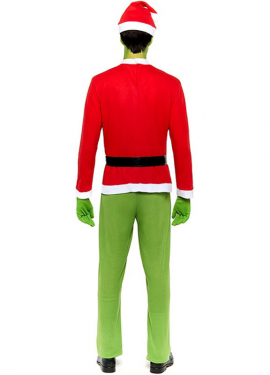 Disfraz de Duende Gruñón de Navidad para hombre