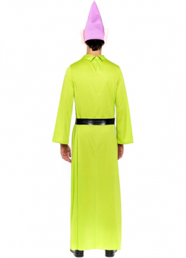 Disfraz de Enanito Blancanieves verde para hombre
