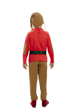 Red Fairytale Dwarf Costume for Boys Red Fairytale Dwarf Costume for Boys