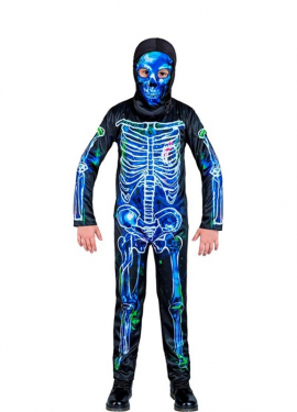 Fato de esqueleto tóxico para meninos