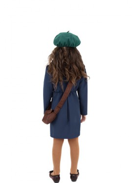 Disfraz de Evacuada de la 2ª Guerra Mundial para niña