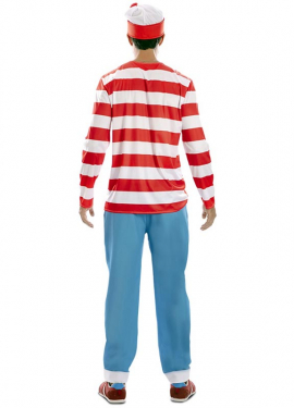 Traje de caminhante listrado masculino Traje de caminhante listrado masculino