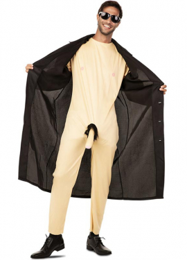 Fato exibicionista com jaqueta para homem Fato exibicionista com jaqueta para homem