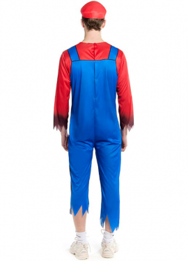 Zombie Plumber Costume for Men Zombie Plumber Costume for Men