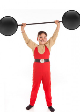Fato de Homem Forte de Circo ou Halterofilismo para menino Fato de Homem Forte de Circo ou Halterofilismo para menino