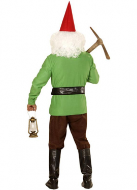Fato de Gnomo Verde para Homem