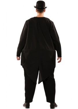 Dicker Mann Kostüm mit Anzug