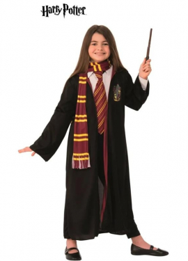 Fato clássico de Harry Potter Griffindor com gravata para criança Fato clássico de Harry Potter Griffindor com gravata para criança
