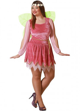 Pink Fairy Costume for Women