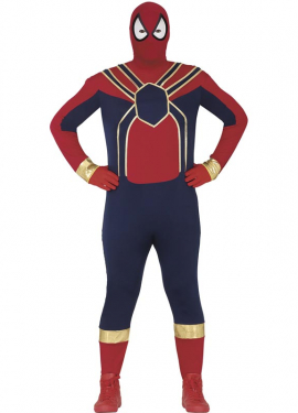 Fato de herói da aranha vermelha para homem Fato de herói da aranha vermelha para homem