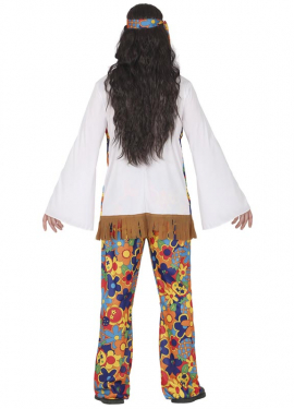 Disfraz de Hippie Flower para hombre