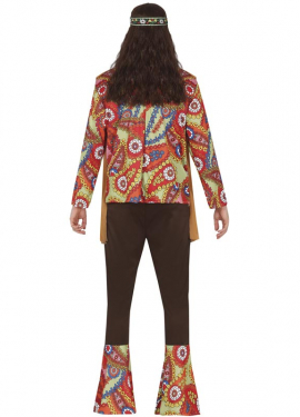 Peace and Love Hippie Costume for Men Peace and Love Hippie Costume for Men