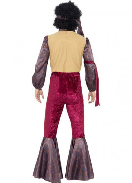 Psychedelisches Hippie Kostüm für Herren
