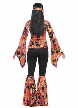 Multicolor Hippy Costume for Women