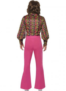 Disfraz de Hippy Símbolo de la Paz para Hombre