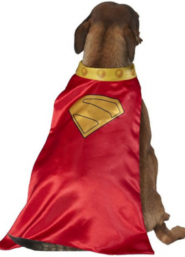 Traje de Krypto Superman para cães Traje de Krypto Superman para cães