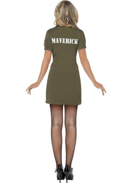 Disfraz de la película de Top Gun sexy para mujer