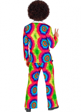 70s costume blue circles for men 70s costume blue circles for men