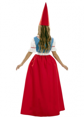 Fato de mamãe gnomo para meninas