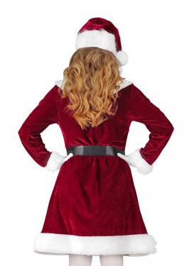 Disfraz de Mamá Noel Elegante para niña