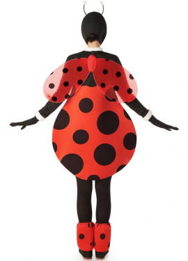 Fato de Joaninha Gordinha com Asas para Mulheres Fato de Joaninha Gordinha com Asas para Mulheres