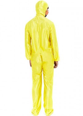 Yellow Chemist Costume or Jumpsuit for Men
