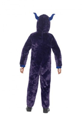 Lila Monster Kostüm für Kinder