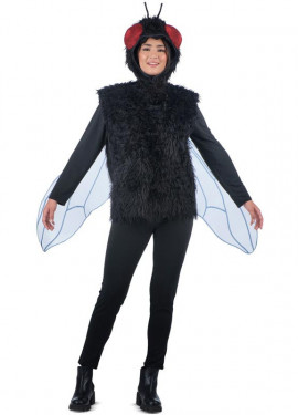 Fato de mosca com chapéu e asas para adulto Fato de mosca com chapéu e asas para adulto
