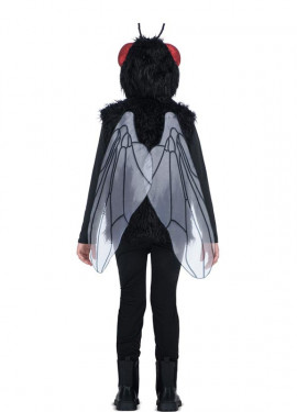 Fato de mosca com chapéu e asas para criança